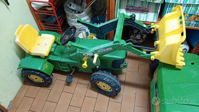 Trattore John Deer bimbi 3/7 anni