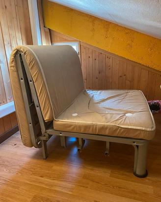 Poltrona letto Ikea Licksele singolo.