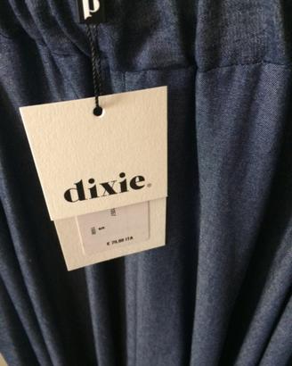Gonna lunga in tessuto denim/jeans - marca Dixie