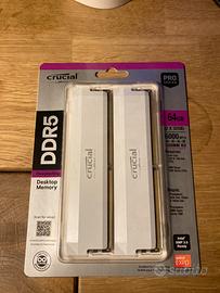 Ram Crucial Ram DDR5 2 x 32GB 6000mt/s