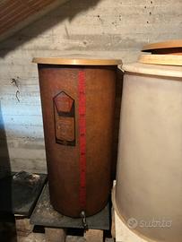 Botte resina 200lt per conservazione vino