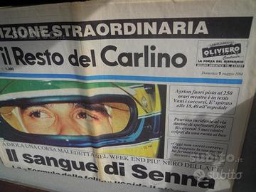 Edizione straordinaria morte di senna