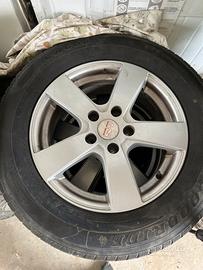 Cerchi e gomme M+S 215/65 r16