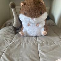 criceto gigante pupazzo come nuovo