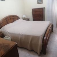 Letto, Comò-Specchio, 2 comodini,mobile 7 cassetti