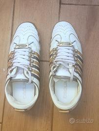 DSQUARED - ORIGINAL - Scarpe uomo  Num 39 - bianco