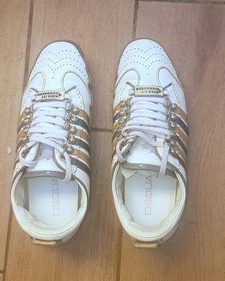 DSQUARED - ORIGINAL - Scarpe uomo  Num 39 - bianco