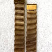 cinturino orologio maglia milano oro acciaio 22mm