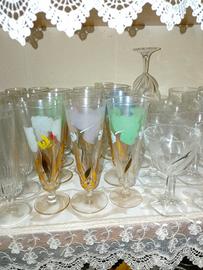 Stock Vintage Cristallo e Vetro