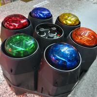 luci a intermittenza con musica