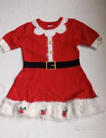 Vestito natalizio 9/10 anni