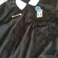 Maglia da cuenta stÒrica Àrbitro nera taglia L