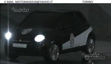 Fiat 500 juventus modellino con luci