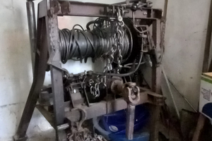 Verricello per trattore con argano