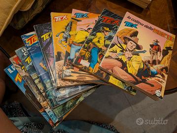 9 Tex fumetti vari (prima edizione)+ 3 ristampe