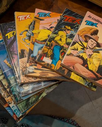 9 Tex fumetti vari (prima edizione)+ 3 ristampe