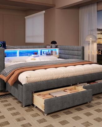 Divano letto estraibile nuovo da montare