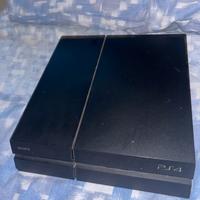 playstation4 con pezzi originali+ cavi +controller
