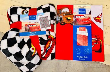 Cars  copripiumone singolo + coperta