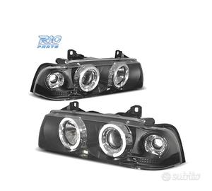 FARI BMW E36 92-98 COUPE CCFL OCCHI ANGEL FONDO NE