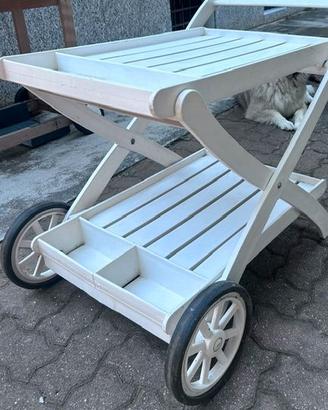 carrello portavivande per giardino