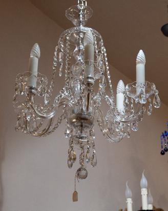 lampadario  in  vetro  di  murano