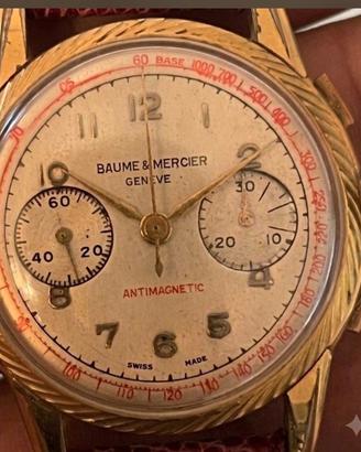 orologio meccanico baume e mercier  vintage 