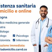 Medico, psicologo e infermiere a domicilio o onlin