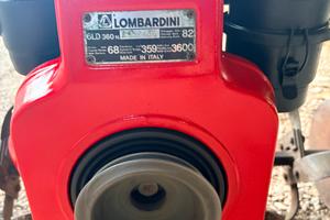 Motocoltivatore motozappa diesel lombardini