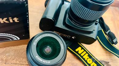 Nikon D 50 + 3 obiettivi (nikon e sigma) flash