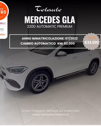 MERCEDES-BENZ GLA 220 d Automatic Premium