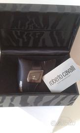 ROBERTO CAVALLI Orologio CURVI CERAMIC Donna  nero