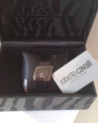 ROBERTO CAVALLI Orologio CURVI CERAMIC Donna  nero