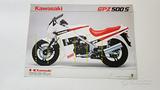 Kawasaki GPz 500 S 1986 depliant italiano original