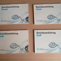 VW Golf Passat Vento Betriebsanleitung originali