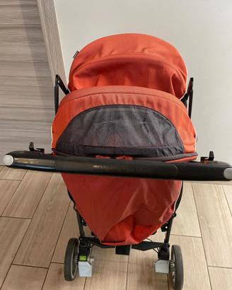 Passeggino Chicco Living Rosso Completo