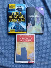 Libri - Set di 3 Romanzi