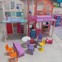 casa, camper, armadio, macchina e vespa Barbie
