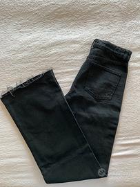 Jeans a vita alta a gamba dritta-palazzo di Shein