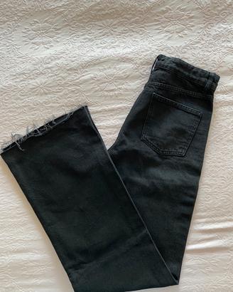 Jeans a vita alta a gamba dritta-palazzo di Shein