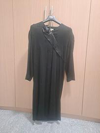 Vestito morbido comodo New Elen Made in Italy nero