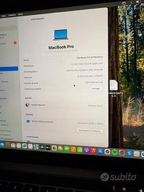 Mackbook Pro 256giga 8ram