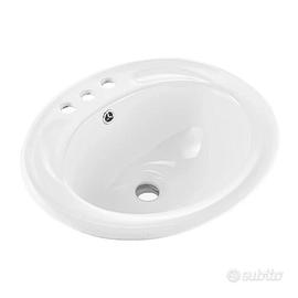 Lavandino Sottopiano Lavabo per Bagno  in Ceramica