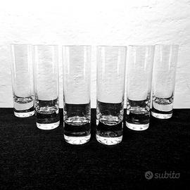 Set di 6 bicchierini da liquore - Mai usati