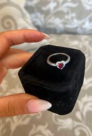 Anello Pandora Cuore in Rilievo
