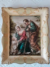 Capezzale Sacra famiglia vintage