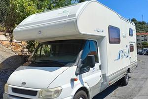 camper mansardato 7posti