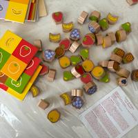 Torre di Frutta - Gioco pedagogico di legno