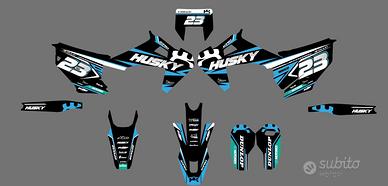 GRAFICA HUSQVARNA PERSONALIZZATA