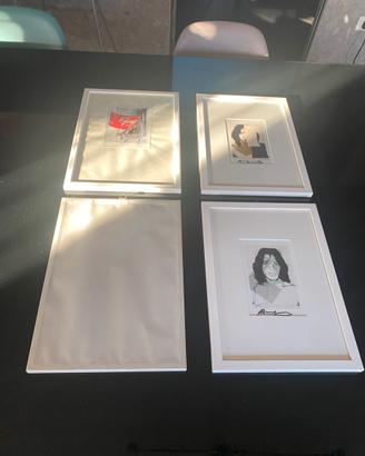 Andy Warhol mick jagger campbell soup postcars